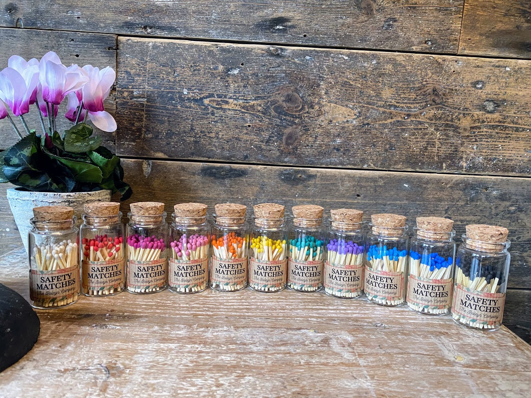 Safety Matches in Glass Jar 20 or 50 Matches in a Jar Etsy UK