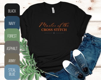 Kreuzstich Shirt für Enthusiasten. Perfektes Geschenk für Nähen Liebhaber. Unisex T-Shirt