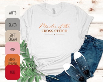 Kreuzstich Shirt für Enthusiasten. Perfektes Geschenk für Nähen Liebhaber. Unisex T-Shirt