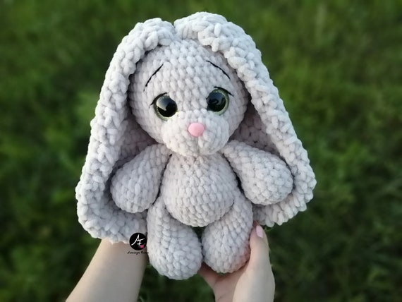 Original Rabbit big doll toy Bunny stuffed animal doll toy for baby kid Nursery Amigurumi baby Bunny toy doll shower birthday gift