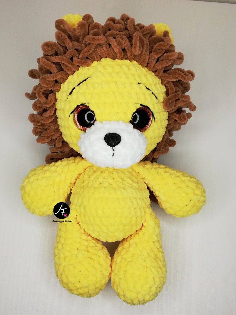 stuffed lion pattern free
