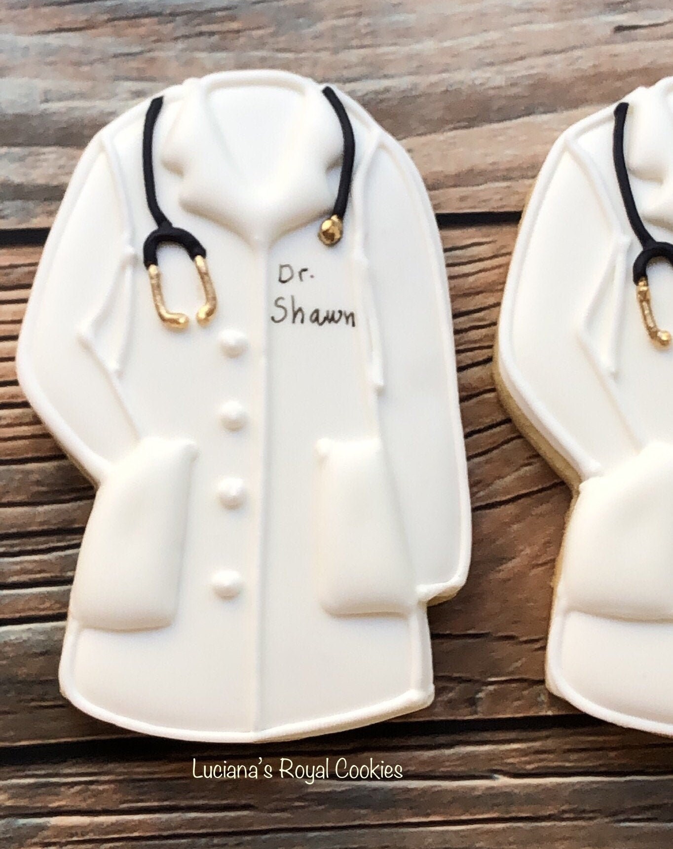 Doctor Long Coat Cookies / Lab Coats Cookies / Doctor Etsy