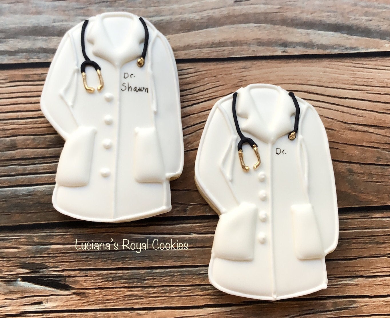 Doctor Long Coat Cookies / Lab Coats Cookies / Doctor Etsy