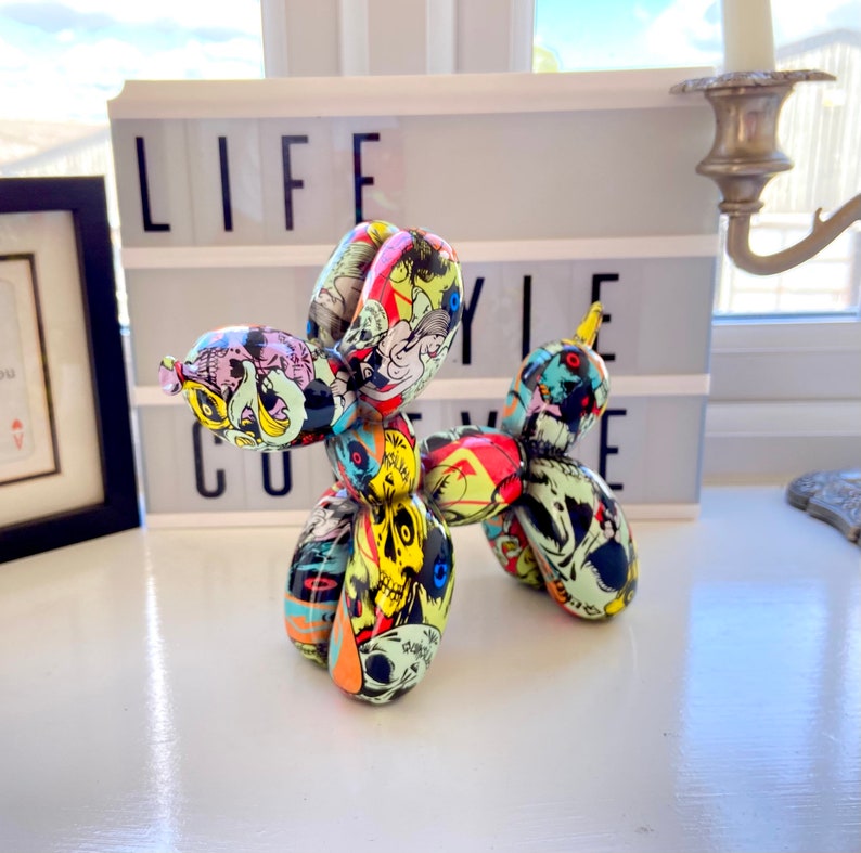 Balloon Dog Sculpture Decor - Etsy UK