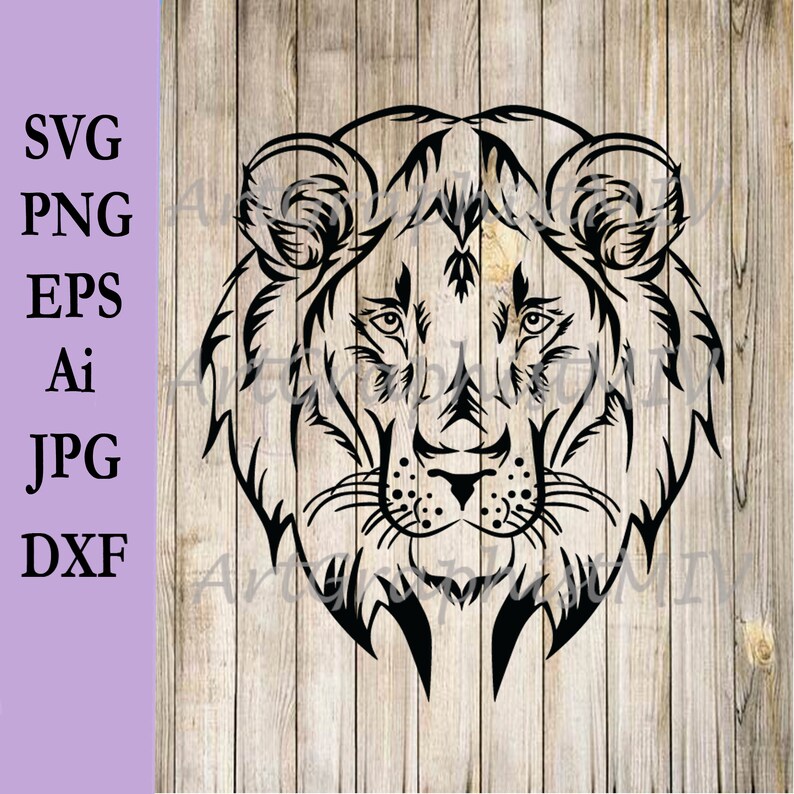 Download Löwe Svg Svg Cricut Löwe geschnitten Datei T-shirt-Design ...