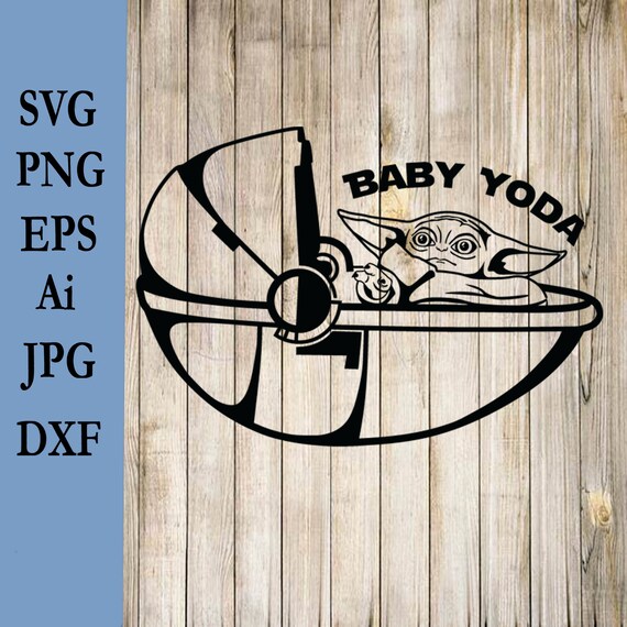 Download Baby Yoda Svg Digital Cut File Mandalorian Svg Baby Yoda Etsy