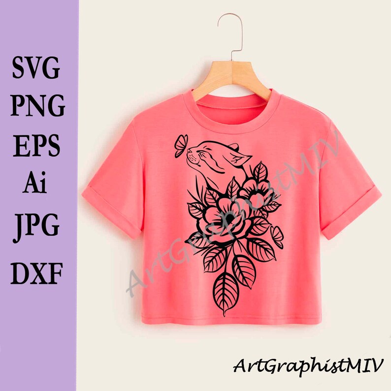 Download Animal Clipart Svg Vector Graphics Png T Shirt Svg Cat Svg Floral Cat Svg T Shirt Design Cat Africa Svg Cricut Svg Cat Png Visual Arts Craft Supplies Tools Vadel Com
