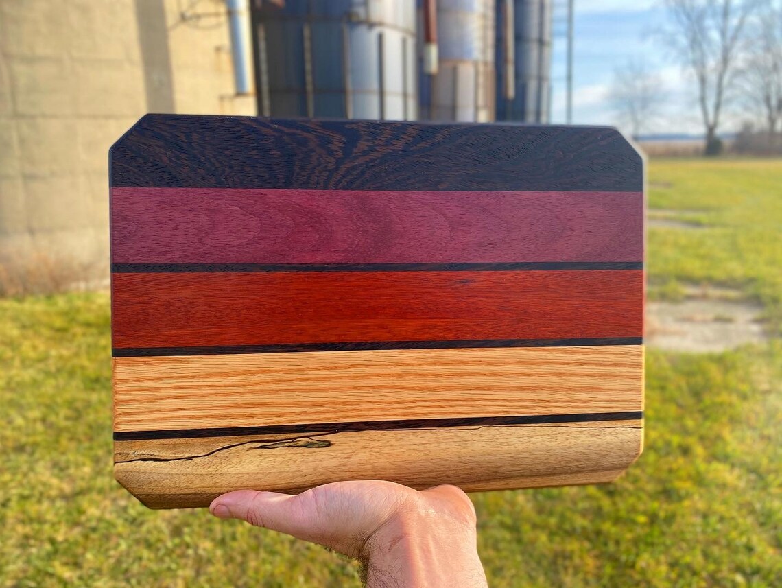 Exotic Wood Cutting Board Etsy