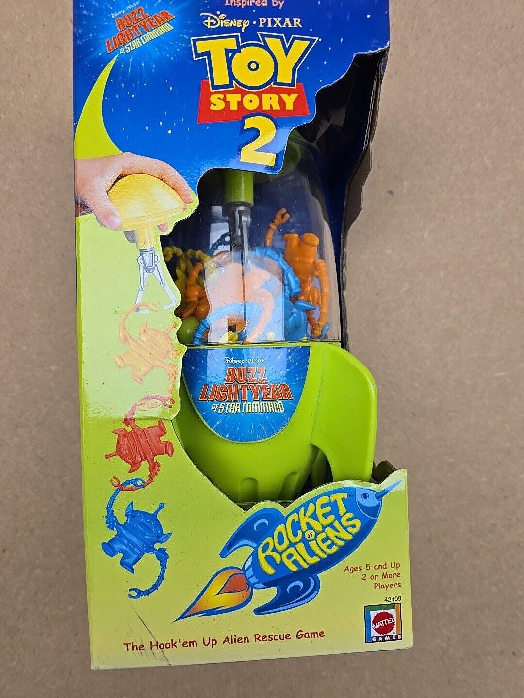Vintage 2000 Toy Story 2 Buzz Lightyear of Star Command Rocket of