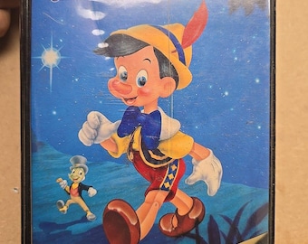 Cassette vidéo Pinocchio Beta Walt Disney Black Diamond Datée 1985