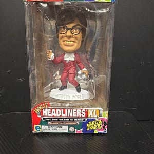 Movie Headliners XL Austin Powers 6 inch Bobble Action Figure New in Box