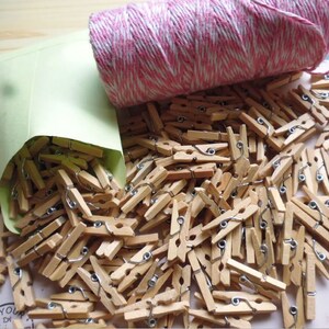 10 Natural wood springs 2.5 cm image 2