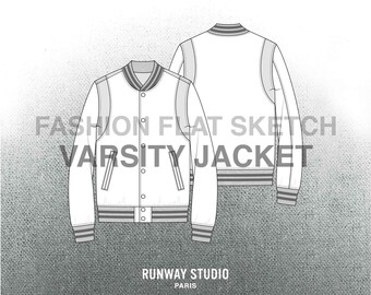 Download Jacket Template Etsy