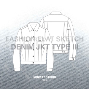 Op de afbeelding: Een wit denim jack met een knoopsluiting en lange mouwen. Het jack heeft een klassiek ontwerp met een puntige kraag, twee borstzakken en twee voorzakken. Het jack wordt in zowel voor- als achterzicht getoond.