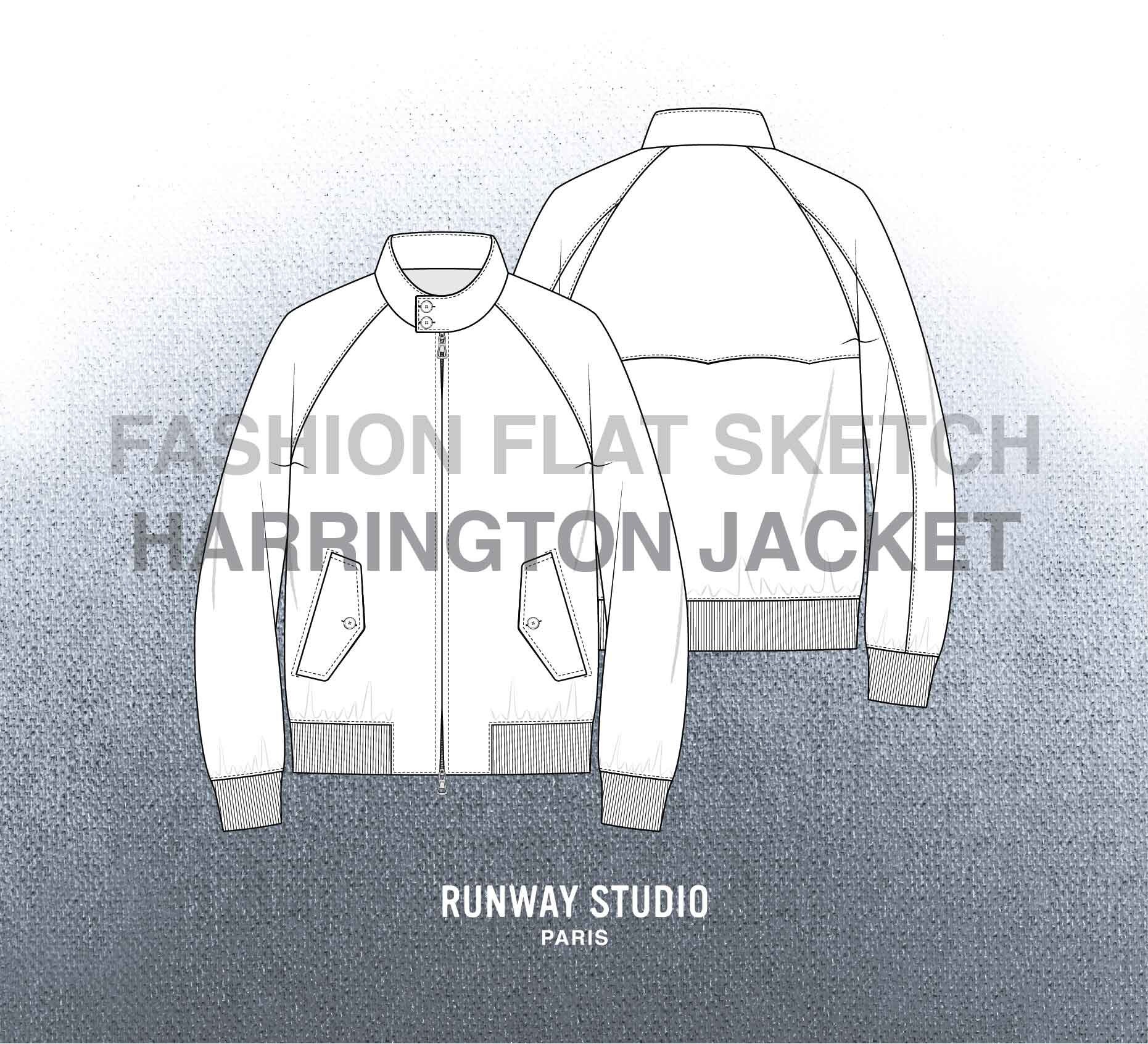 Harrington jacket pattern clearance