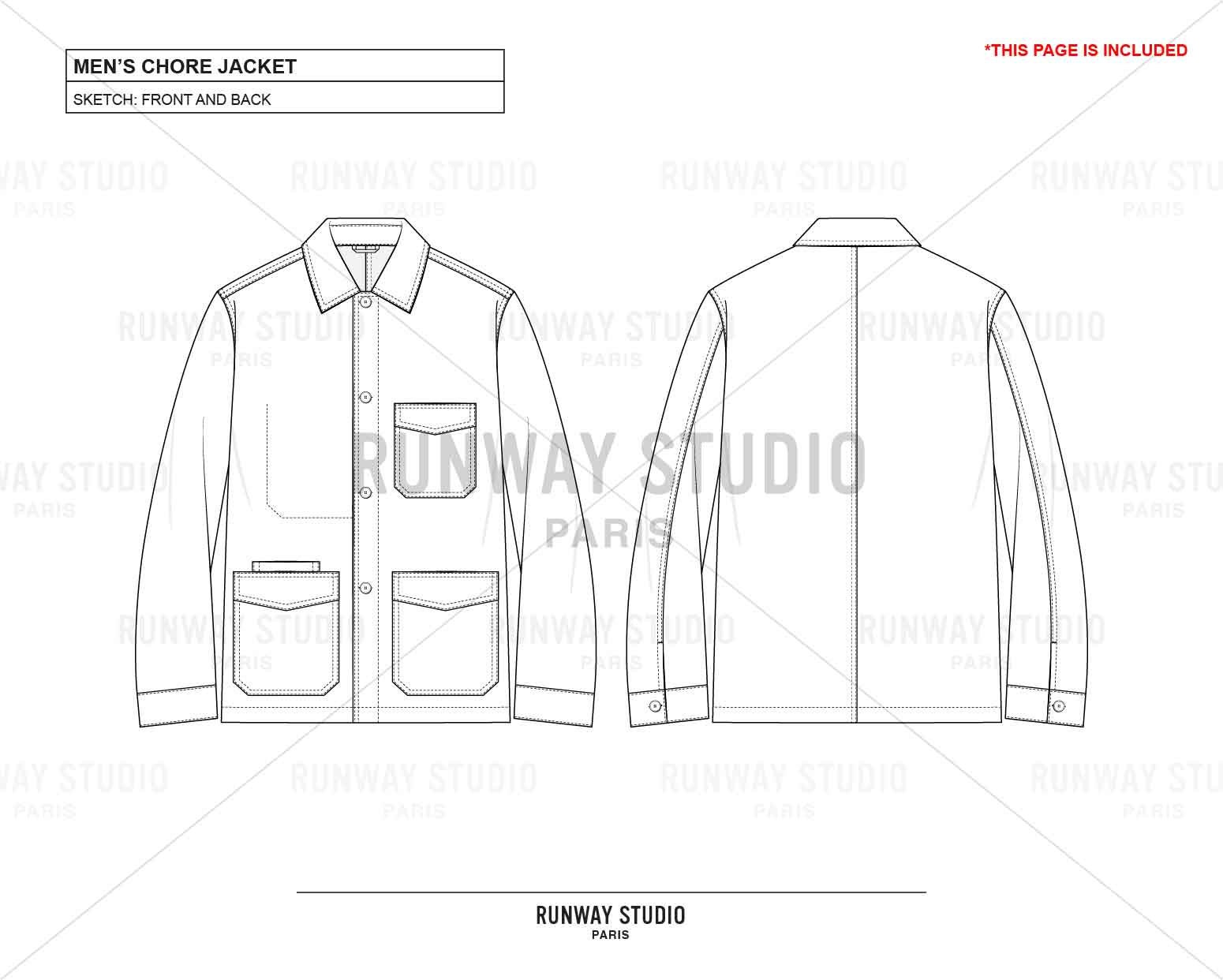 1062 Jean Jacket Technical Drawing Images Stock Photos  Vectors   Shutterstock
