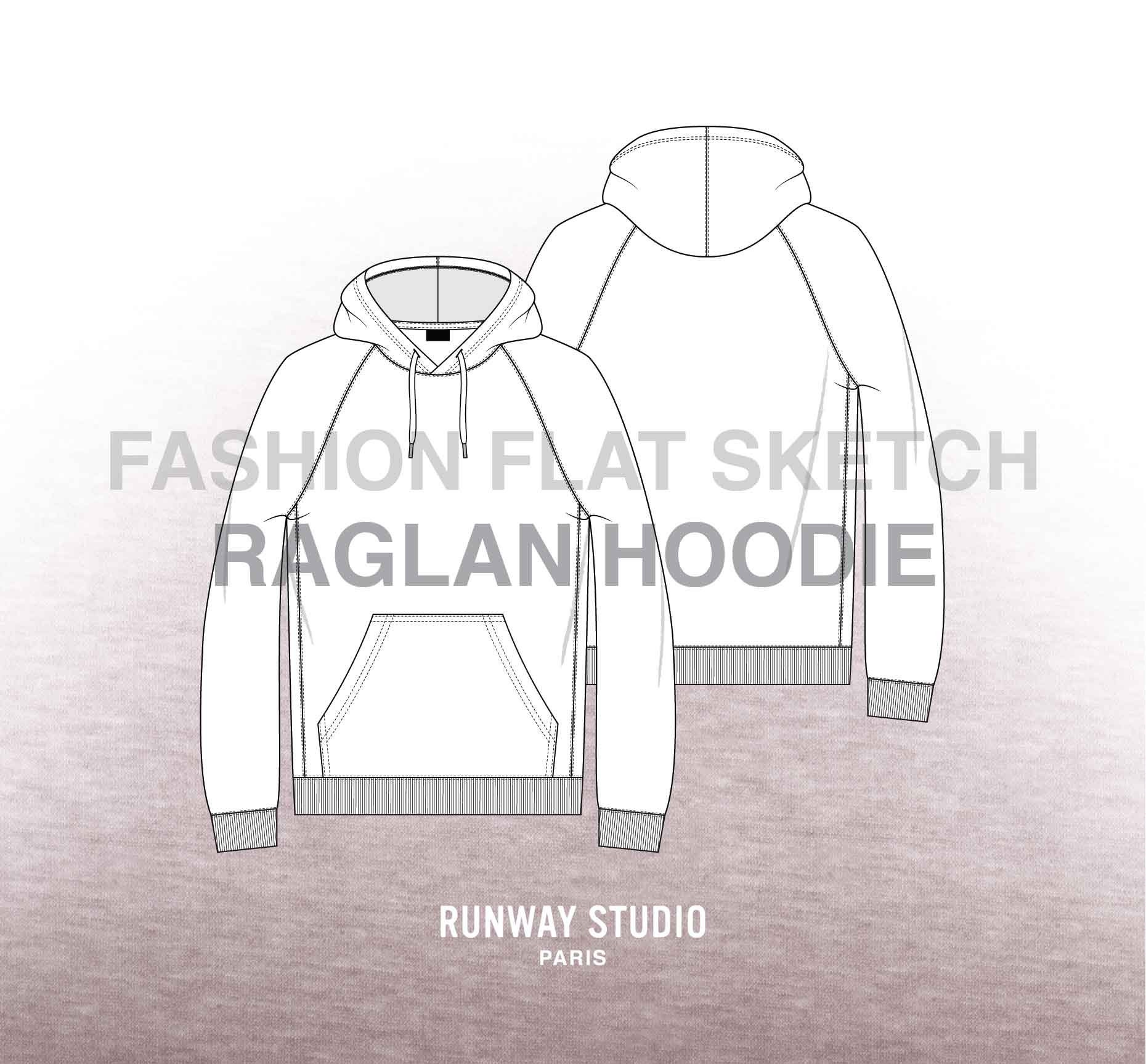 Best Methods to Draw a Hood on a Digital Fashion Sketch  YouTube