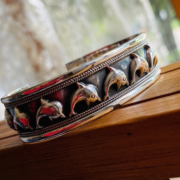 thumbnail image 2 of 5mm Hammered Wide Bangle – 925 Solid Sterling Silver – Heavy Thick Stackable Bracelet 2 of 4