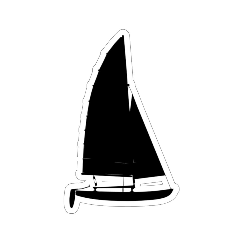 Hobie Cat Sailboat Stickers Etsy