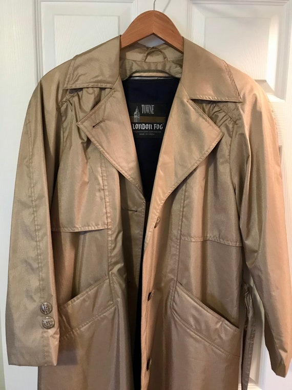 London Fog trench coat vintage - image 2