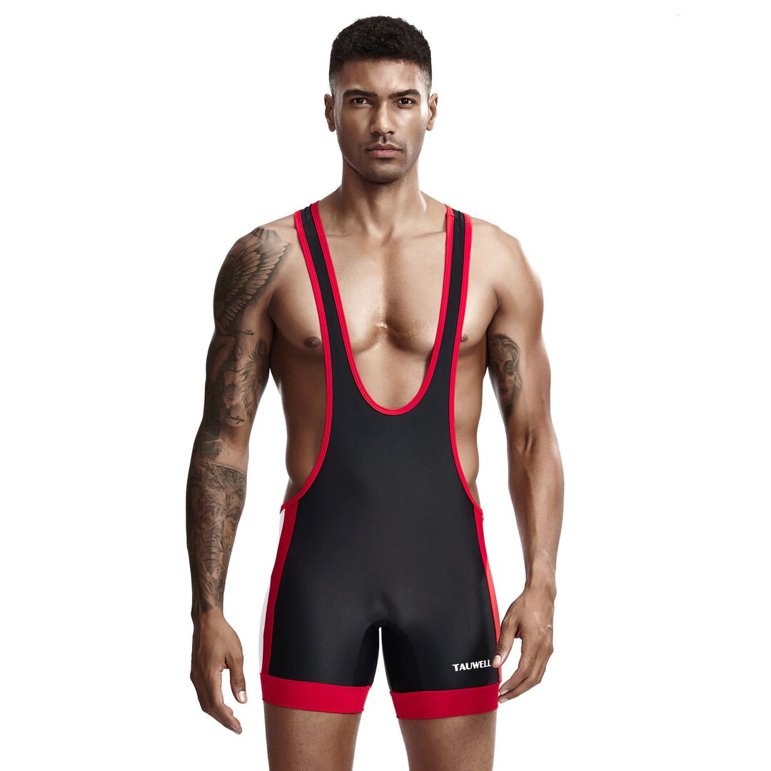Men's Singlet Wrestling Bodywear Leotard Training Etsy