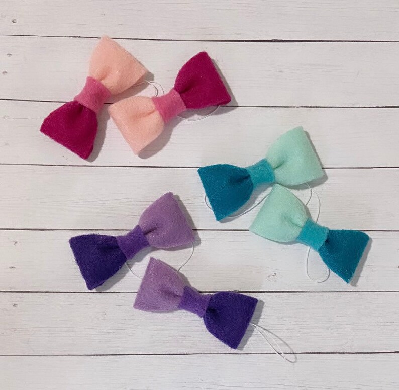 OMBRE Ear Bows for Puppy Dogs Etsy