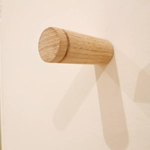 Oak Wall Hook / Coat Hook / Towel Hook