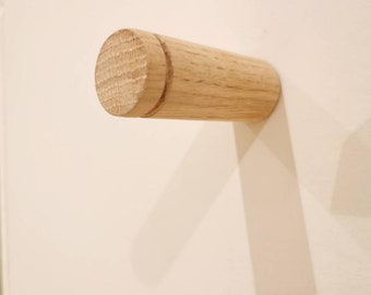 Oak Wall Hook / Coat Hook / Towel Hook