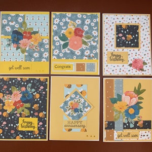 Bees, Multiple Choice, Get Well, Birthday, Anniversary, Congrats