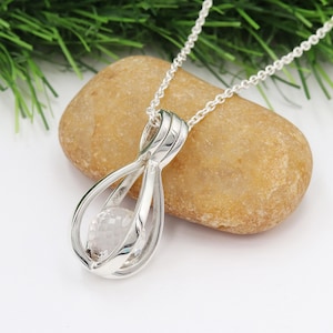 Cage Necklaces, Moonstone Necklace, Silver Pendant Necklaces, Labradorite Pendant Necklace, Handmade Pendant Necklaces, wish cage pendant