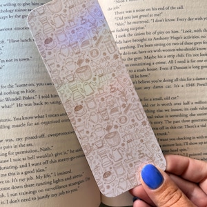 Cute Bookmark, Baking Bookmark, Booklover, Aesthetic Bookmark