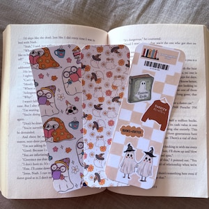 Halloween-bladwijzers, bladwijzer, leuke bladwijzer, boekenliefhebber, Halloween