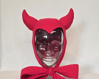 Devil Bonnet (red Velvet) - Etsy display picture 1