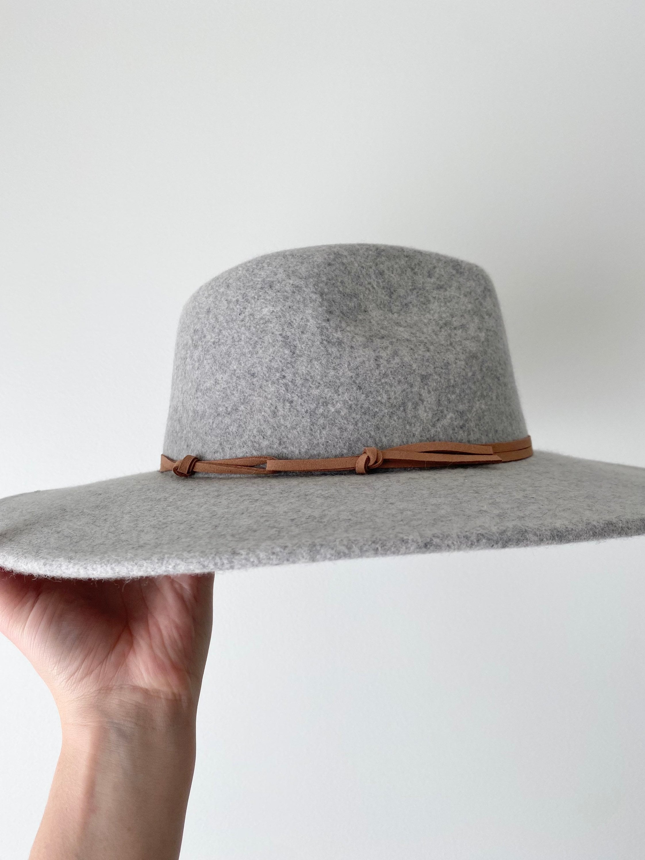 Handmade by me! Felt wide brim hat! Wide-brimmed Italian Wool-felt Hat For Women | J.Crew main image 3
