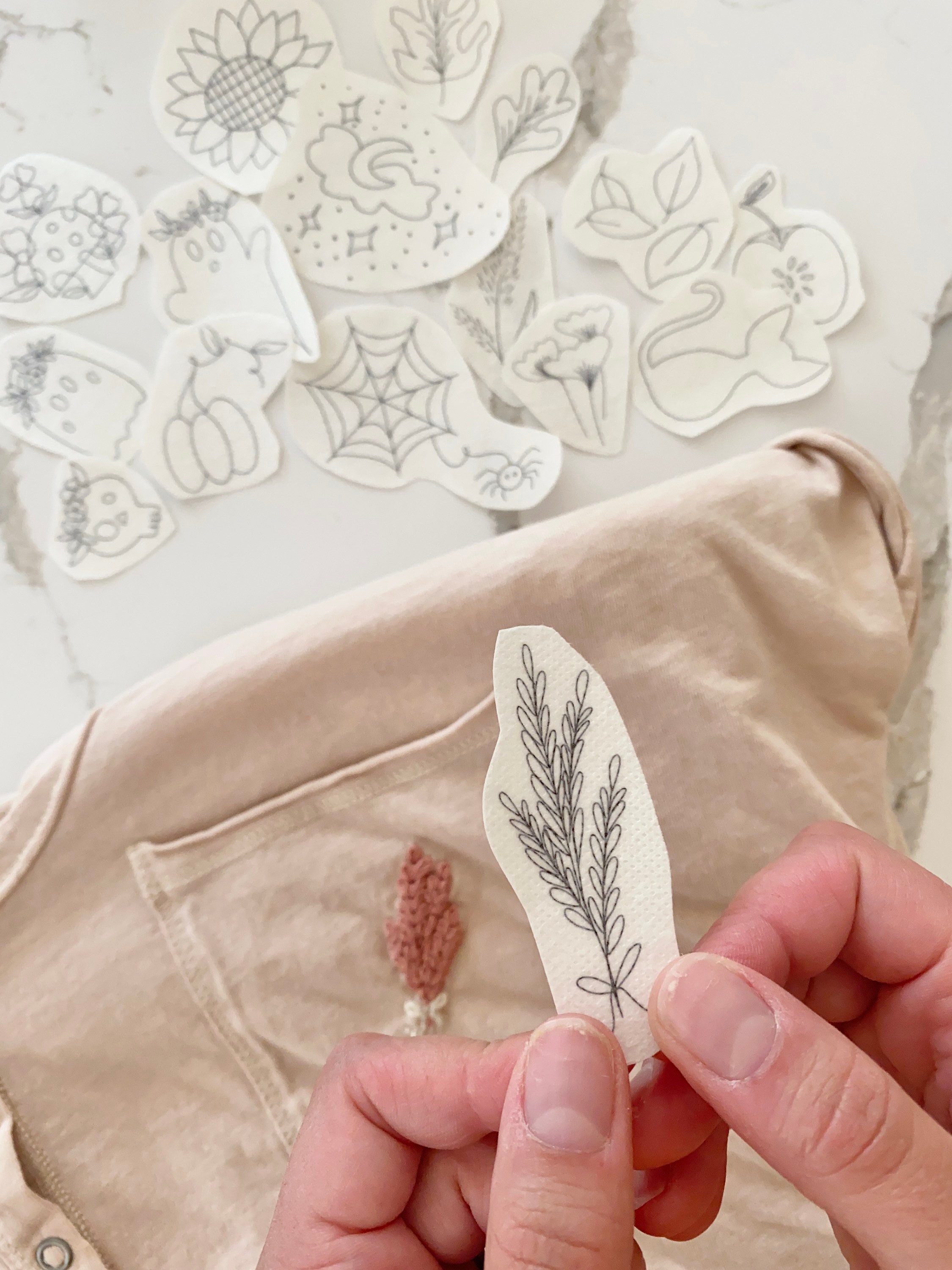 Fall Stick and Stitch Embroidery Pack - Etsy
