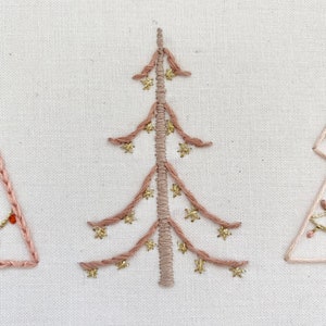 Merry Christmas Trees PDF Pattern - Etsy