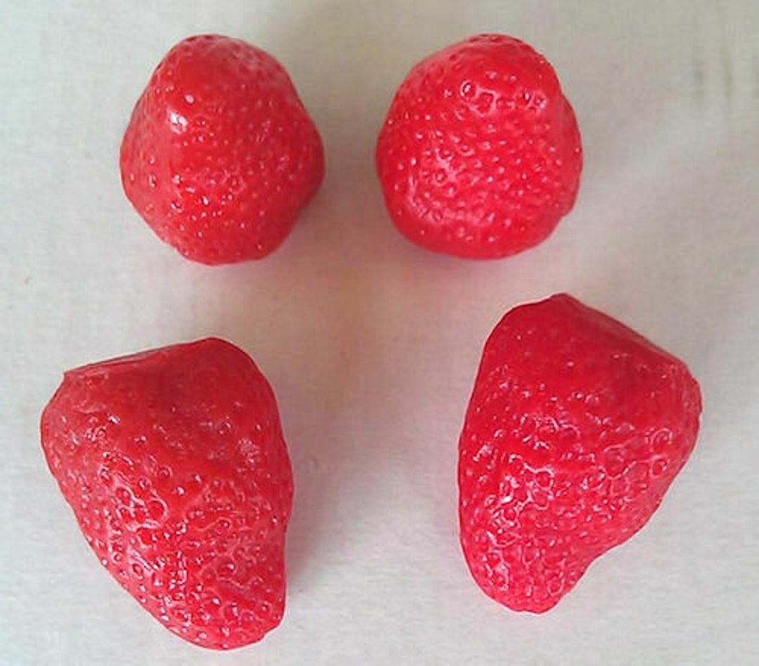 1/2 Pound Wax Whole Strawberries Gel Embeds Gel Candle Etsy