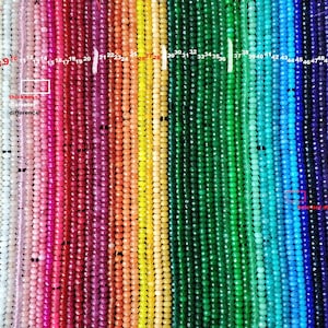 70pcs/str- 5x8mm Colored Jade Rondelle Beads,faceted stone rondelles- Pink,blue,green,white,gray,orange,purple,peachy,violet,yellow