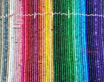 Perline Di Rondelle Di Giada Naturale 5x8mm, Perline Di Giada