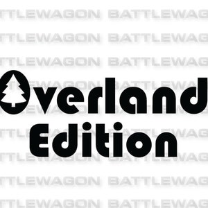 Overland Editon Decal