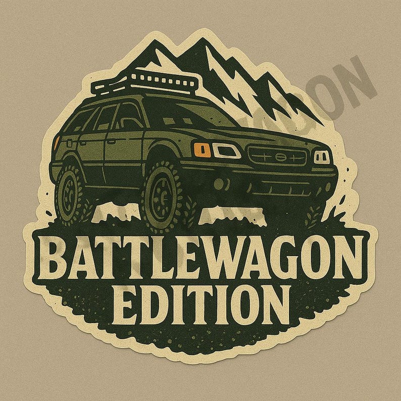 Battlewagon Edition Sticker - Etsy