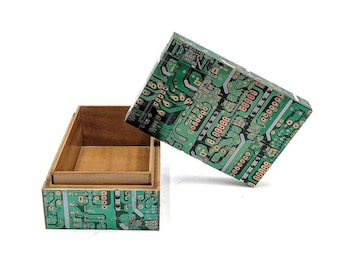 Geüpcycled sieradendoosje - Tech