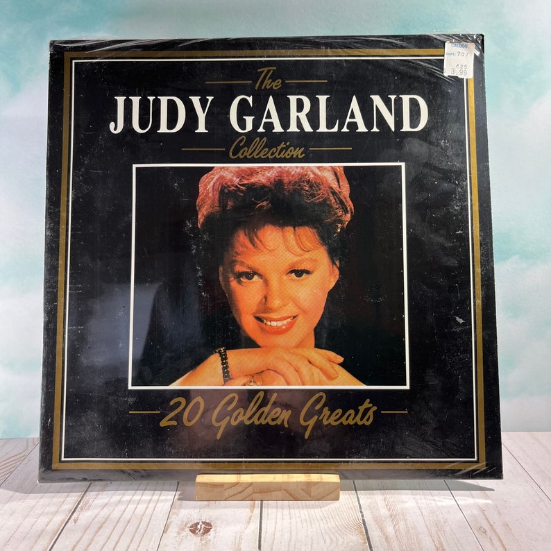 Sealed The Judy Garland Collection 20 Golden Hits Never Opened Vinyl Record Italian Pressing 1984 Mint Condition Over The Rainbow image 1