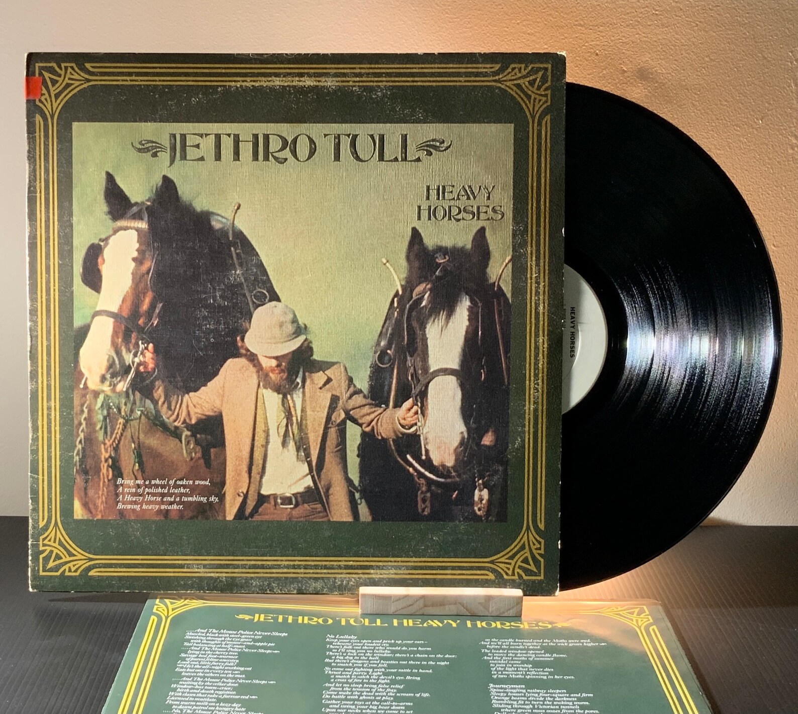 Jethro Tull Heavy Horses Vinyl US Pressing 1978 Etsy