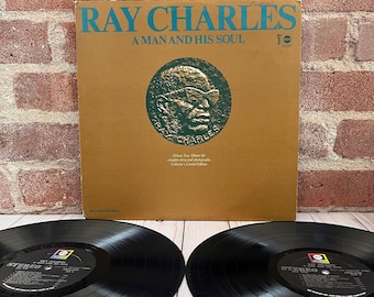 Ray Charles - A Man And His Soul - 2x Vinyl Record -1967 Deluxe Limited Edition Pressing