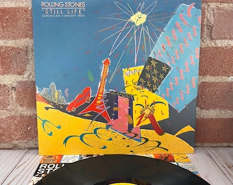 Rolling Stones - "Still Life" (American Concert 1981) - Japanese Pressing 1982 With Original Lyric Insert