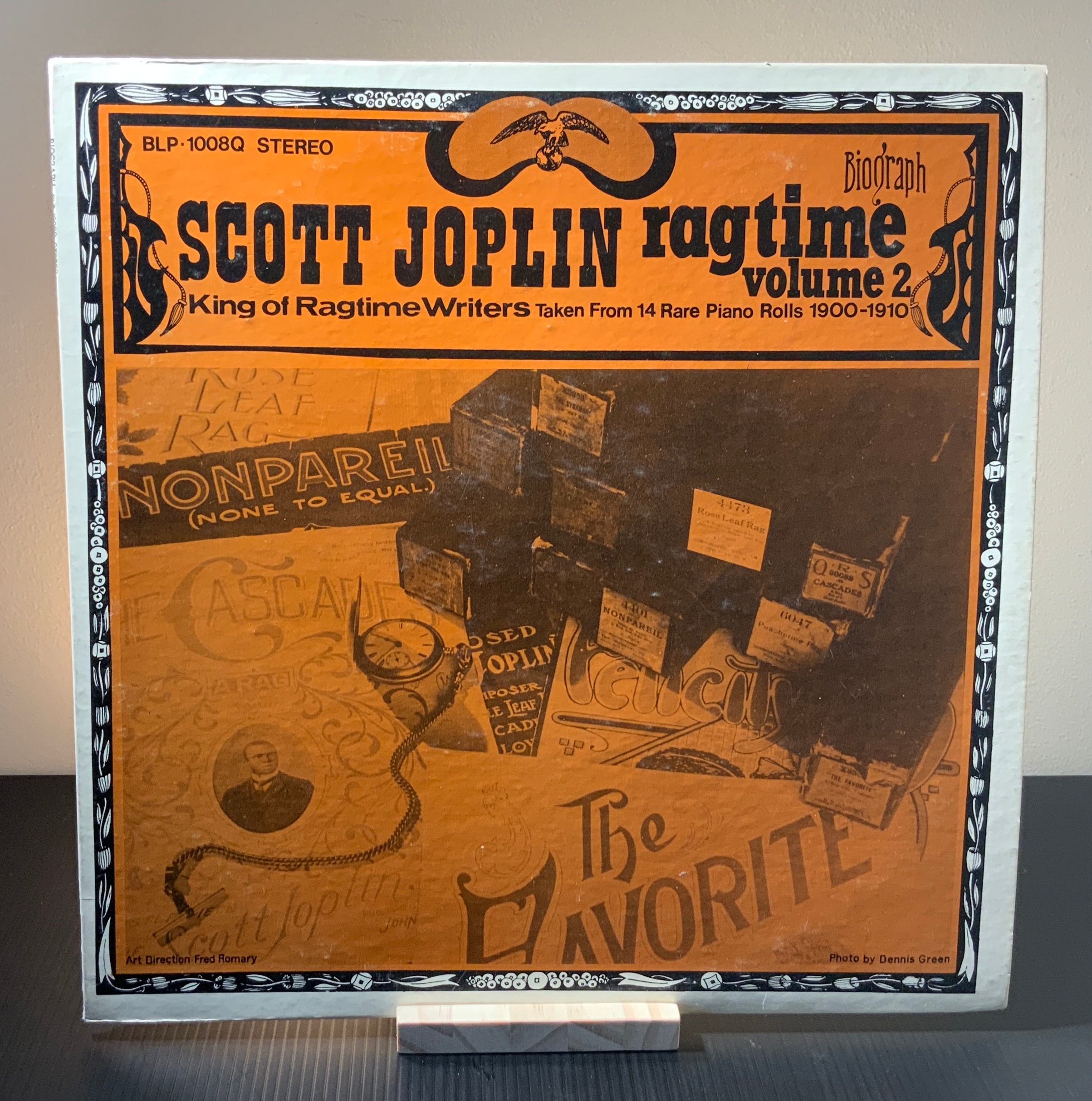 Scott Joplin Ragtime Klonowego Liścia Scott Joplin Ragtime Volume 2 Vinyl US Pressing 1971 | Etsy