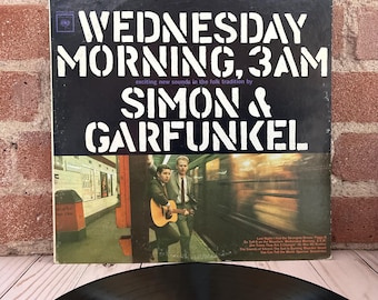 Simon & Garfunkel - Wednesday Morning 3AM Vinyl Record - 1967 US Pressing