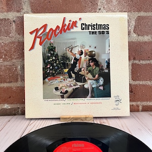 Rockin&#39; Christmas The 50&#39;s - Various Artists - Vinyl - US Pressing 1984 - Play Tested and Cleaned - Jingle Bell Rock - Christmas Album 33RPM