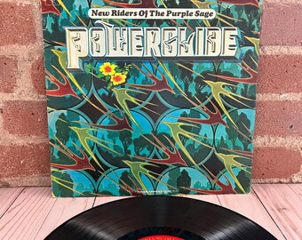 New Riders Of The Purple Sage - Powerglide - Vinyl Record  US Pressing Reissue - Play Tested & Cleaned! -